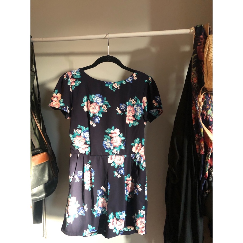 Monteau floral romper